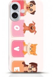 Dog iPhone 16 Plus case Style 23