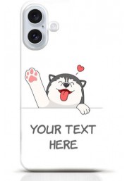 Dog iPhone 16 Plus case Style 24