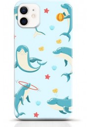 Dolphin iPhone 11 case Style 15