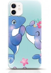 Dolphin iPhone 12 case Style 17