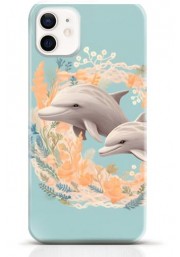Dolphin iPhone 12 case Style 3