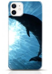 Dolphin iPhone 12 mini case Style 14