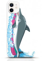 Dolphin iPhone 12 mini case Style 20