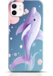 Dolphin iPhone 12 mini case Style 4