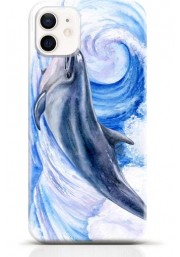 Dolphin iPhone 12 mini case Style 7