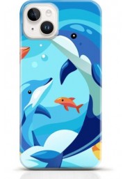 Dolphin iPhone 13 case Style 8