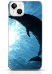 Dolphin iPhone 14 Plus case Style 14