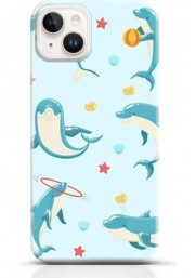 Dolphin iPhone 14 Plus case Style 15