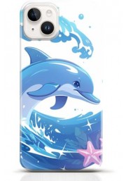 Dolphin iPhone 14 Plus case Style 16