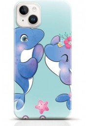 Dolphin iPhone 14 Plus case Style 17