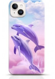 Dolphin iPhone 14 Plus case Style 2