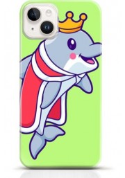 Dolphin iPhone 14 Plus case Style 24