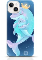 Dolphin iPhone 14 Plus case Style 25