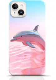 Dolphin iPhone 14 Plus case Style 5