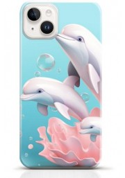 Dolphin iPhone 14 Plus case Style 6