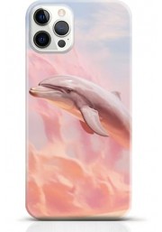 Dolphin iPhone 14 Pro Max case Style 12
