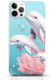 Dolphin iPhone 14 Pro Max case Style 6