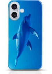 Dolphin iPhone 16 case Style 13