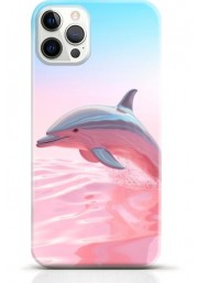 Dolphin iPhone 16 Pro Max case Style 5