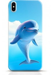 Dolphin iPhone X case Style 1