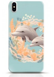 Dolphin iPhone X case Style 3