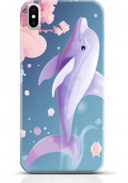 Dolphin iPhone X case Style 4