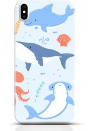 Dolphin iPhone X case Style 9