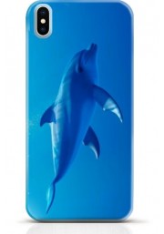 Dolphin iPhone XS case Style 13