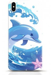 Dolphin iPhone XS Max case Style 16
