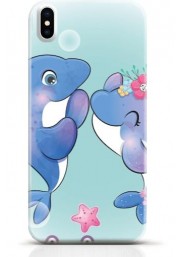 Dolphin iPhone XS Max case Style 17
