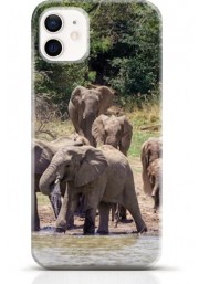 Elephant iPhone 12 mini case Style 16