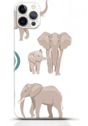 Elephant iPhone 13 Pro Max case Style 7
