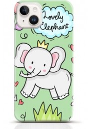 Elephant iPhone 14 Plus case Style 20