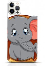 Elephant iPhone 14 Pro case Style 9