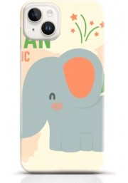Elephant iPhone 15 Plus case Style 1