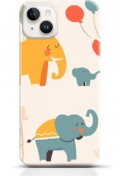 Elephant iPhone 15 Plus case Style 3