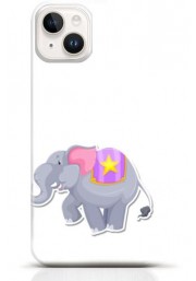 Elephant iPhone 15 Plus case Style 4