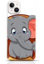 Elephant iPhone 15 Plus case Style 9
