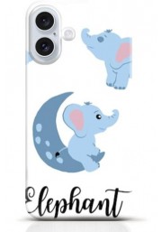 Elephant iPhone 16 case Style 10