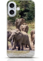 Elephant iPhone 16 case Style 16