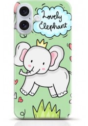 Elephant iPhone 16 case Style 20