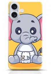 Elephant iPhone 16 case Style 22
