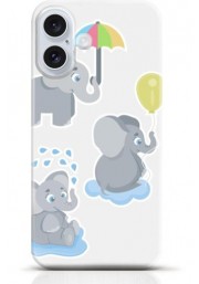 Elephant iPhone 16 case Style 25