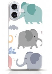 Elephant iPhone 16 Plus case Style 2