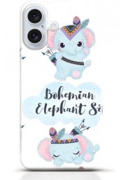 Elephant iPhone 16 Plus case Style 5