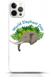 Elephant iPhone 16 Pro Max case Style 14