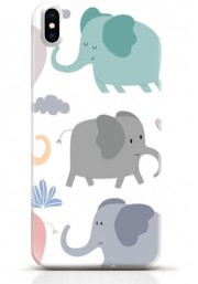 Elephant iPhone XS case Style 2