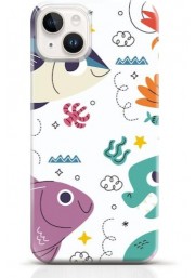Fish iPhone 15 case Style 24