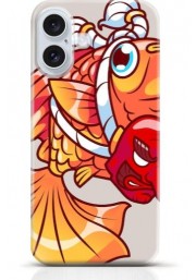 Fish iPhone 16 case Style 20
