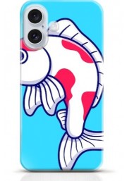 Fish iPhone 16 case Style 21